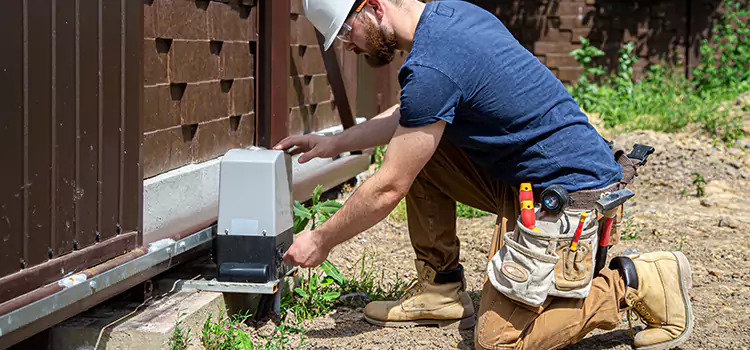 Electric Driveway Gate Installation North Richland Hills